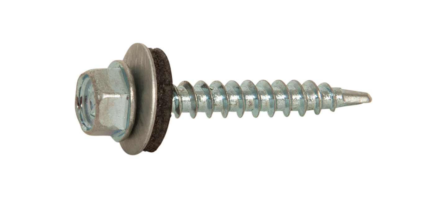 FARMARSKRUV ESSVE BORRSPETS SEXKANTS HUVUD M BRICKA FZB 4,8X35 250