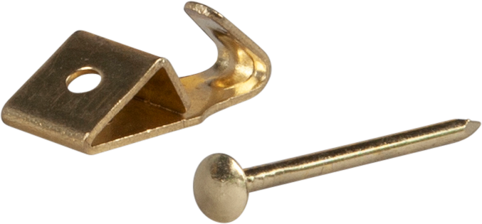 MÄSSINGSKROK ESSVE INKLUSIVE NÅLSPIK NR1 12ST 12ST