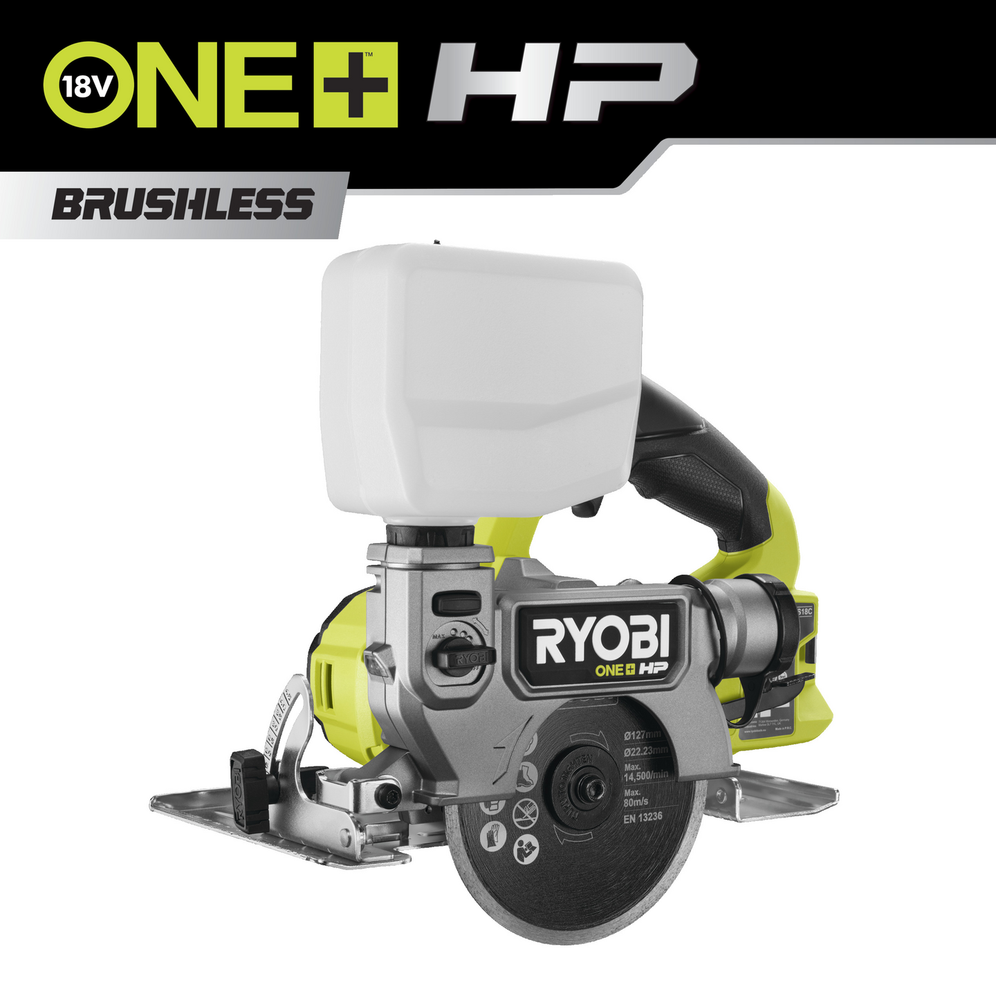 Akkulaattasaha Ryobi RTS18C-0 18V ONE+ HP runko