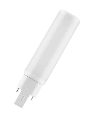 Pistokantalamppu OSRAM Dulux led D18 7W 700lm 3000K G24D-2