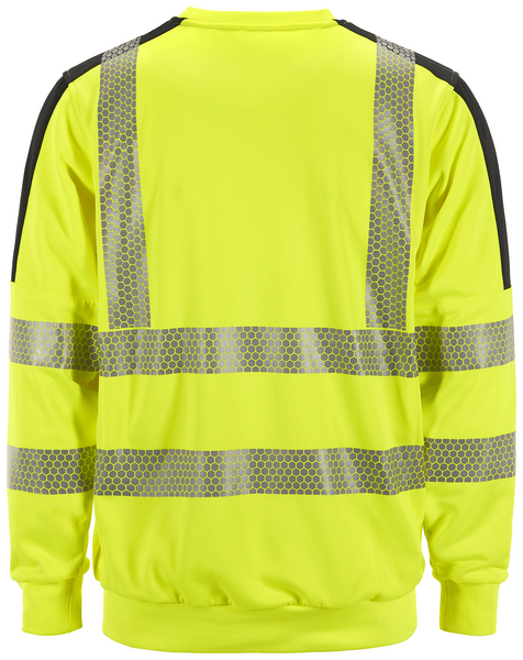 SWEATSHIRT 6124P L.BRADOR GUL/SVART M