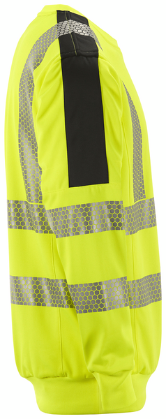 SWEATSHIRT 6124P L.BRADOR GUL/SVART M