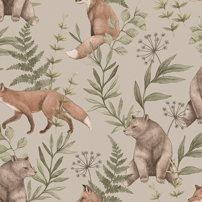 TAPET NEWBIE BORÅSTAPETER WALLPAPER II 6921, WILD FOREST