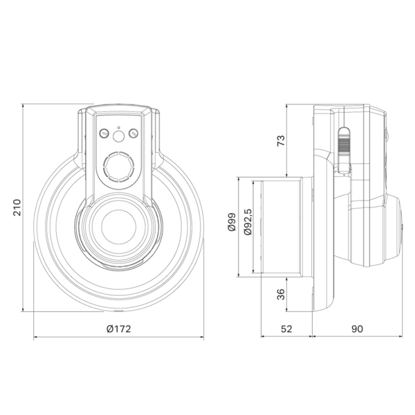 Puhallin Pax Passad 30
