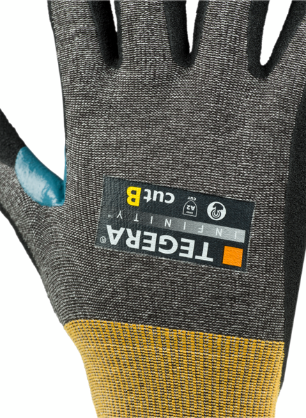 HANDSKE 8805R TEGERA SYNTETDOPPAD STL 10