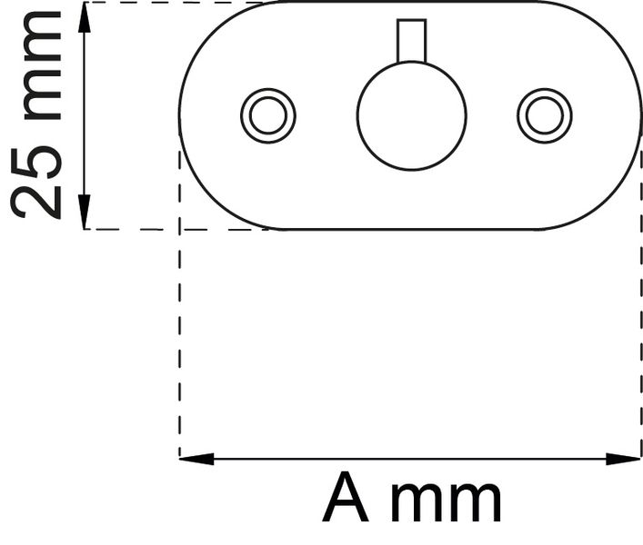 KROK HABO 465 ROSTFRI BORST HJO46, SB
