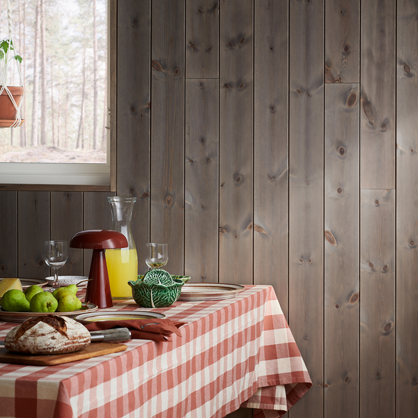 PANEL MOELVEN WOOD STILLA 13X120X3600 8ST, GÄRDSGÅRDSGRÅ BETS