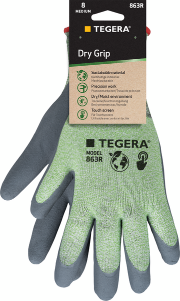 HANDSKE 863R TEGERA  8 SYNTETDOPPAD