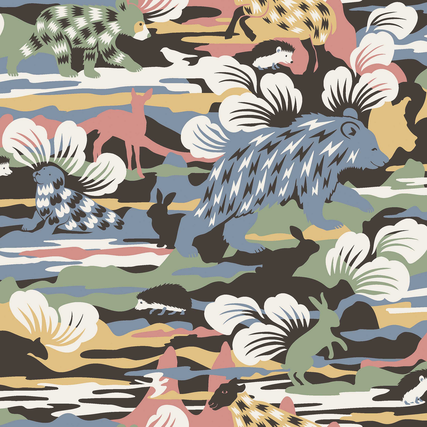 Kuitutapetti Swedish Designers 2099 Hanna Werning Nomad 10,05m