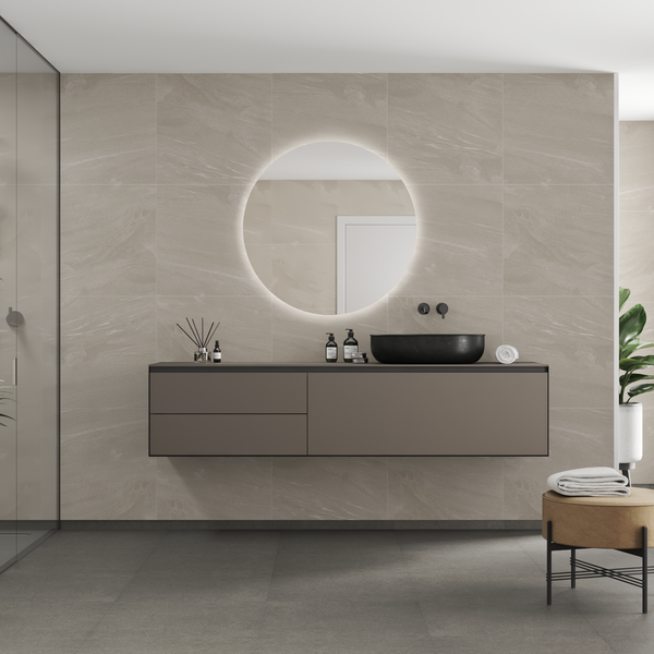 Sisustuslevy Fibo 4008M6060 Beige Stone