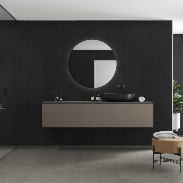 Sisustuslevy Fibo 2127M78 Dark Ash