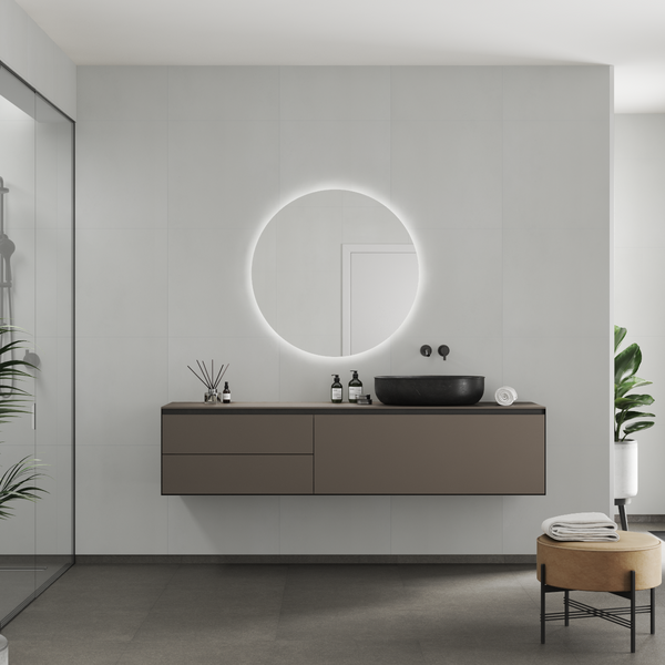 Sisustuslevy Fibo 2145TM6060 Grey Cement 60x272cm