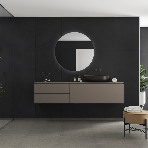 Sisustuslevy Fibo 2127M6080 Dark Ash