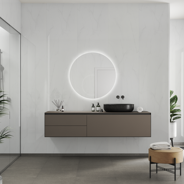 Sisustuslevy Fibo 3487LM10 Bright Marble 60x302cm