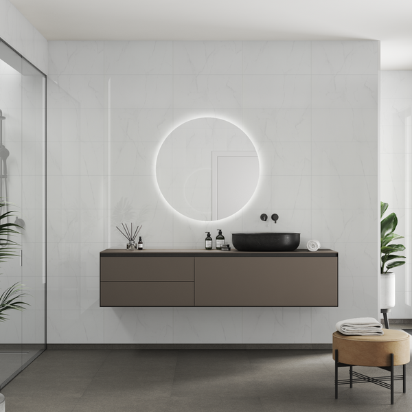 Sisustuslevy Fibo 3487TM6030 Bright Marble 60x272cm