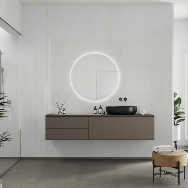 Sisustuslevy Fibo 3487LM6060 Bright Marble 60x302cm