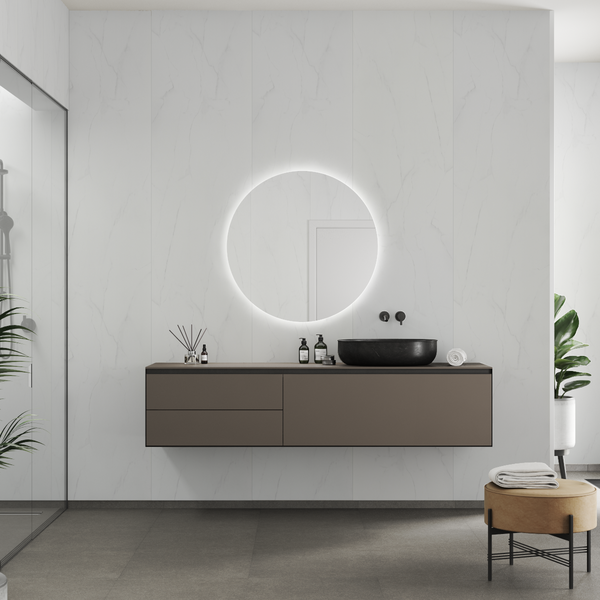 Sisustuslevy Fibo 2487LM10 Bianco Marble 60x302cm