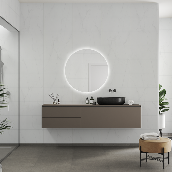 Sisustuslevy Fibo 2487LM6030 Bianco Marble 60x302cm