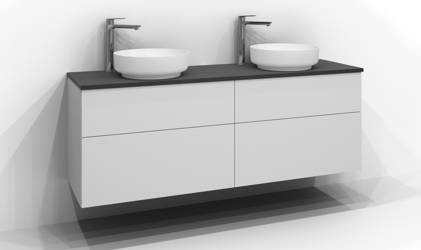 BÄNKSKIVA SVEDBERGS SKIFFER DUBBEL 160X2X46CM