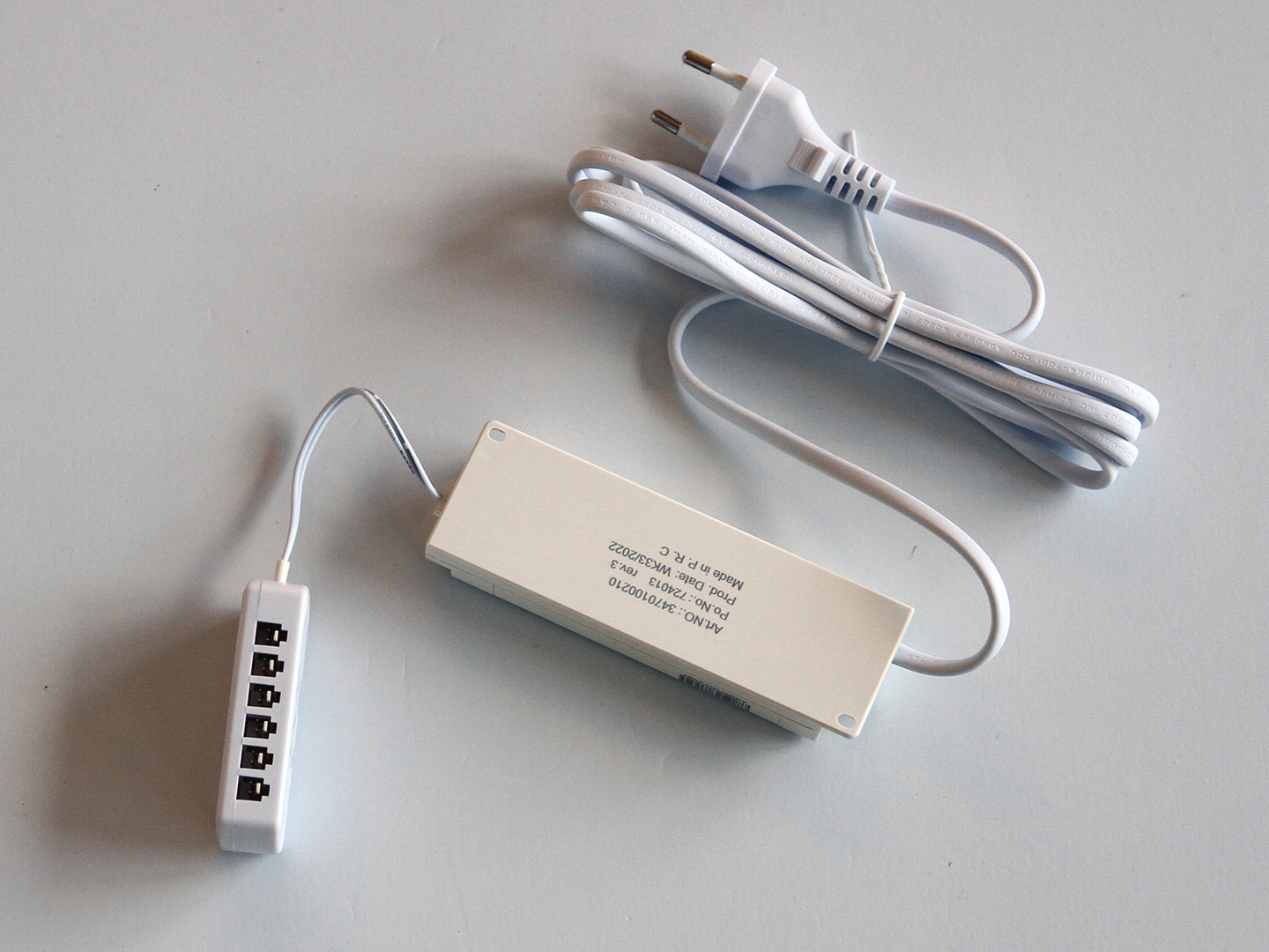 BELYSNING SVEDBERGS VIT DRIVERKIT 15W