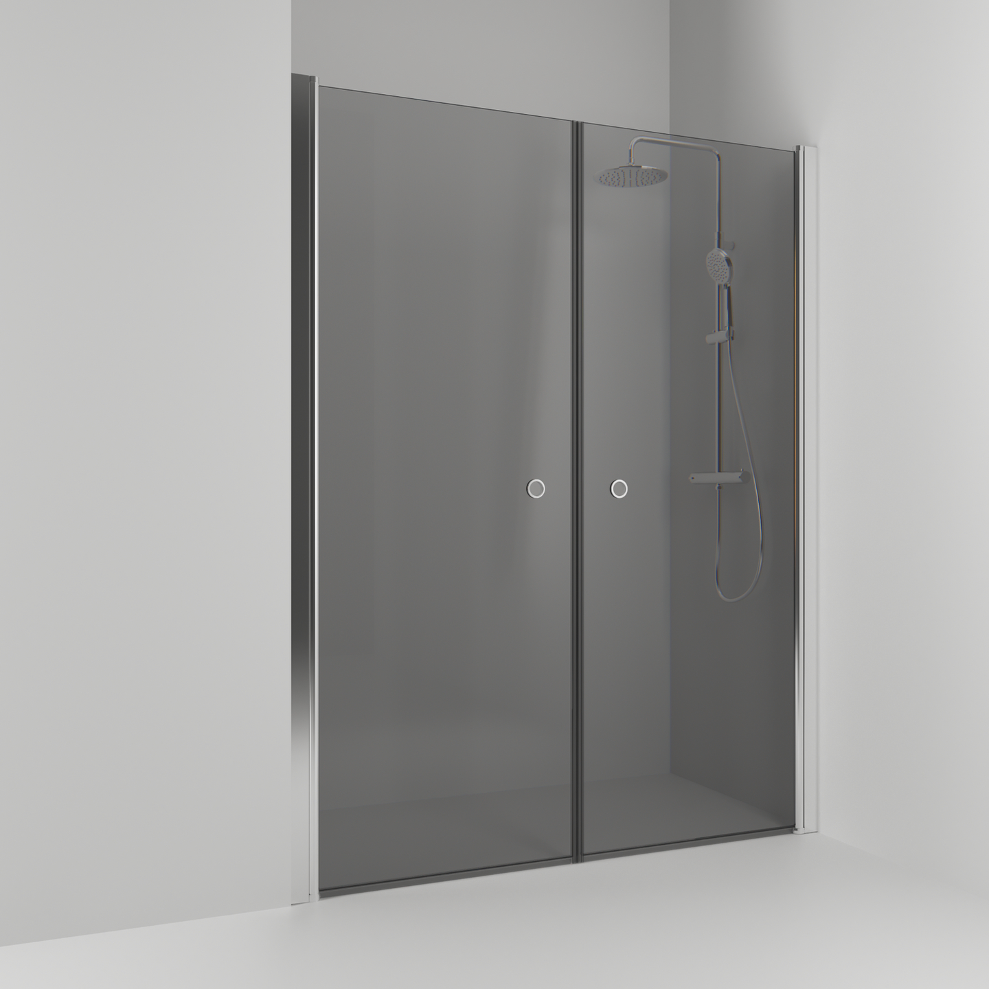 NISCHDUSCH SVEDBERGS SKOGA RAK ALU BLANK RÖK DUBBEL INTHT 178X198X3CM