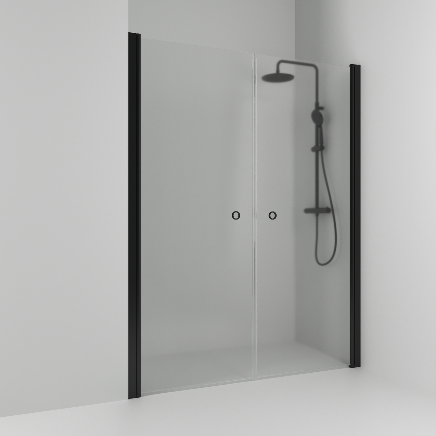 NISCHDUSCH SVEDBERGS SKOGA RAK SVART MATT FROST DUBBEL INTHT 138