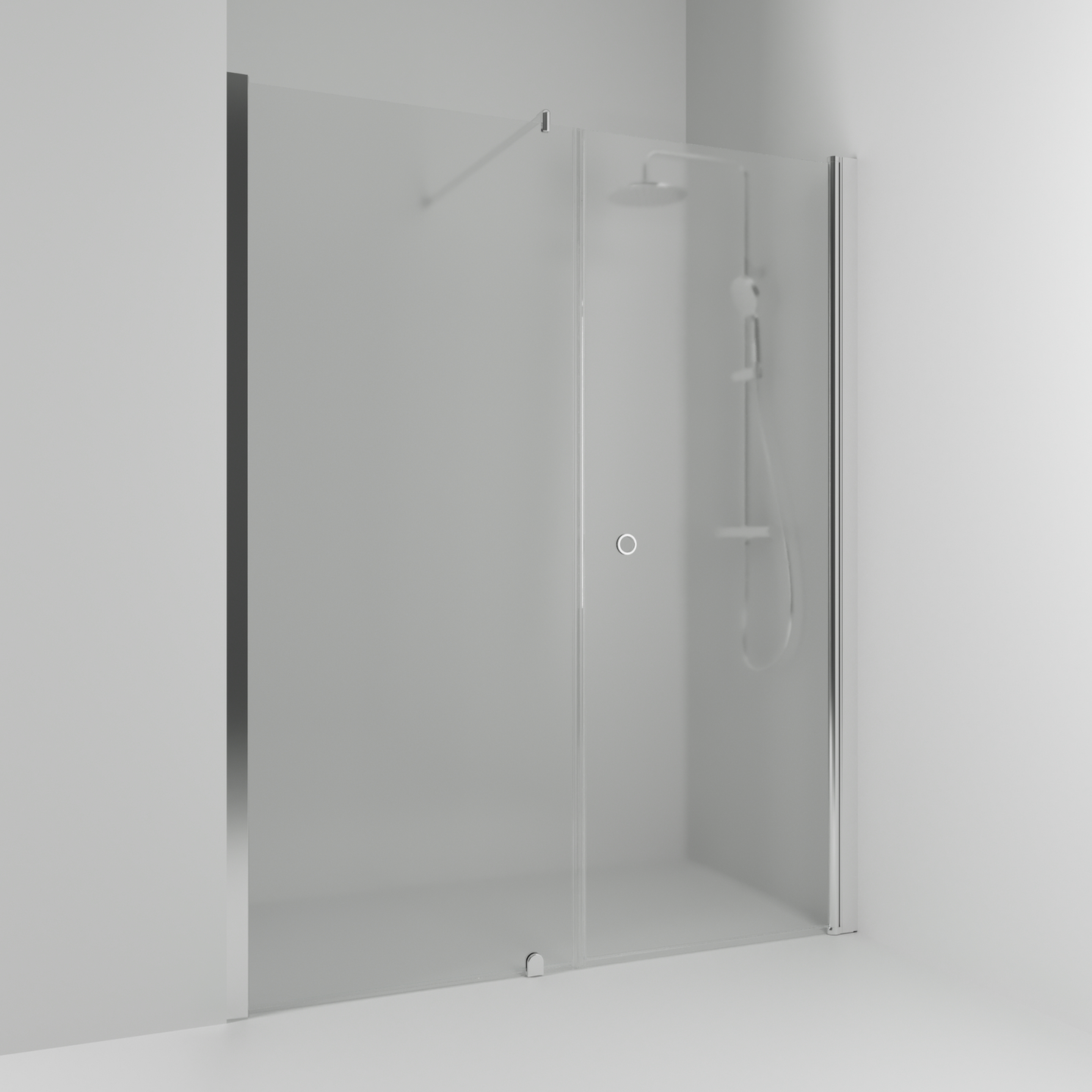 NISCHDUSCH SVEDBERGS SKOGA RAK/FAST ALU BLANK FROST INTHT 140X198X3CM