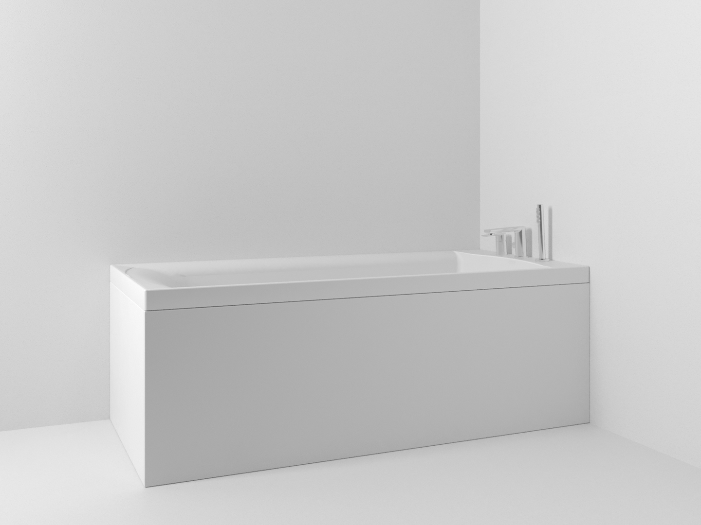 BADKAR SVEDBERGS KALIX VIT BLANDARE HELAG GAVEL 160X75X58CM