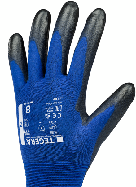 HANDSKE 777 SYNTET DOPPAD 11 TEGERA NYLON HANDFLATEDOPPAD