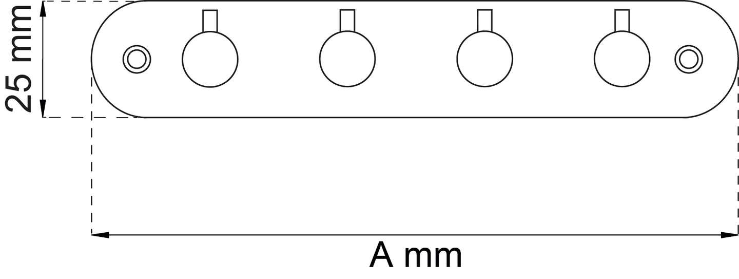 KLÄDHÄNGARE HABO HJO468 4KROK, ROSTFRI SB