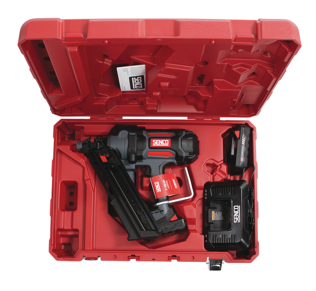 SPIKPISTOL SENCO FUSION F-35XP 2.0, 34GR INKL 2ST BATTERI 50-90MM