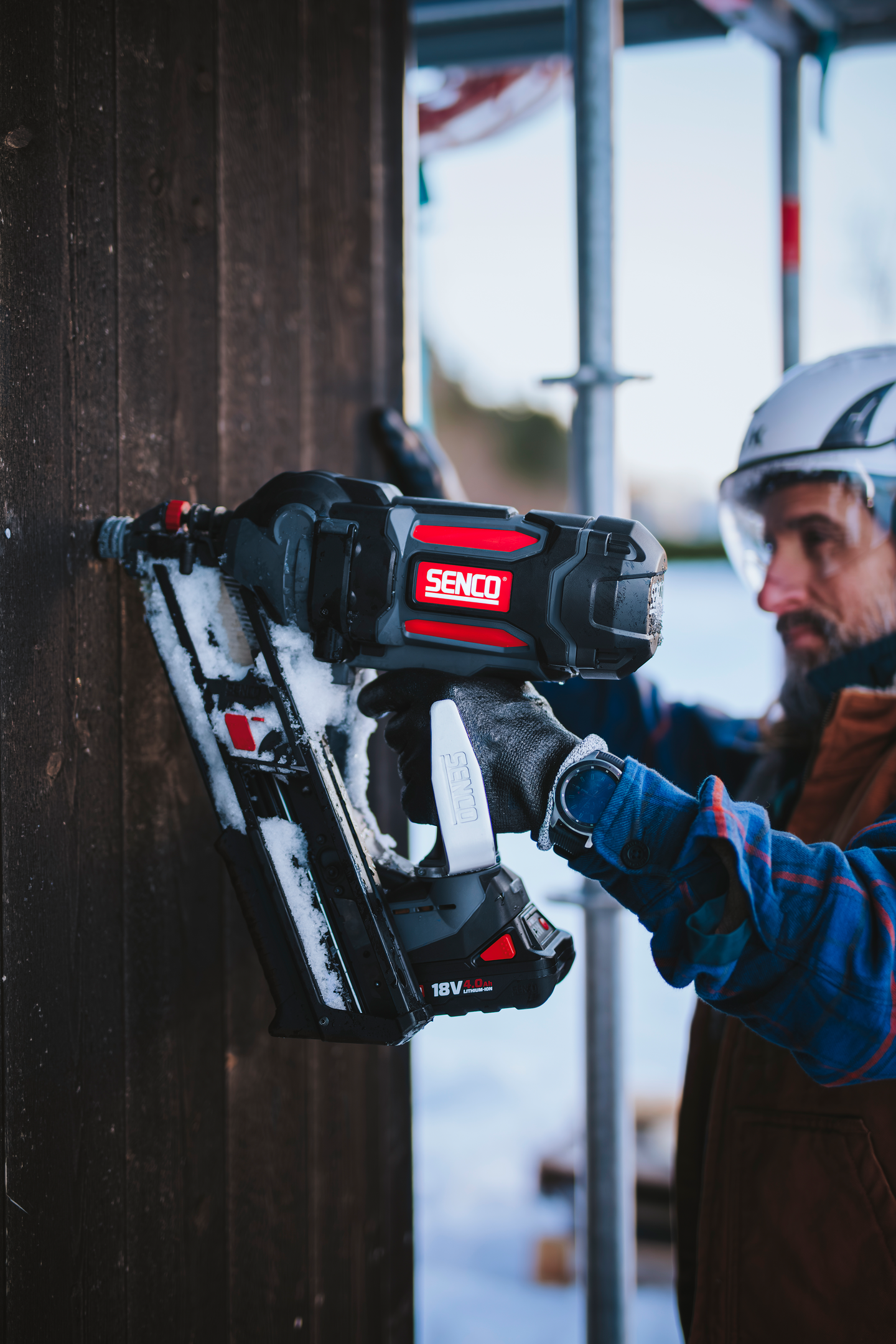 SPIKPISTOL SENCO FUSION F-35XP 2.0, 34GR INKL 2ST BATTERI 50-90MM