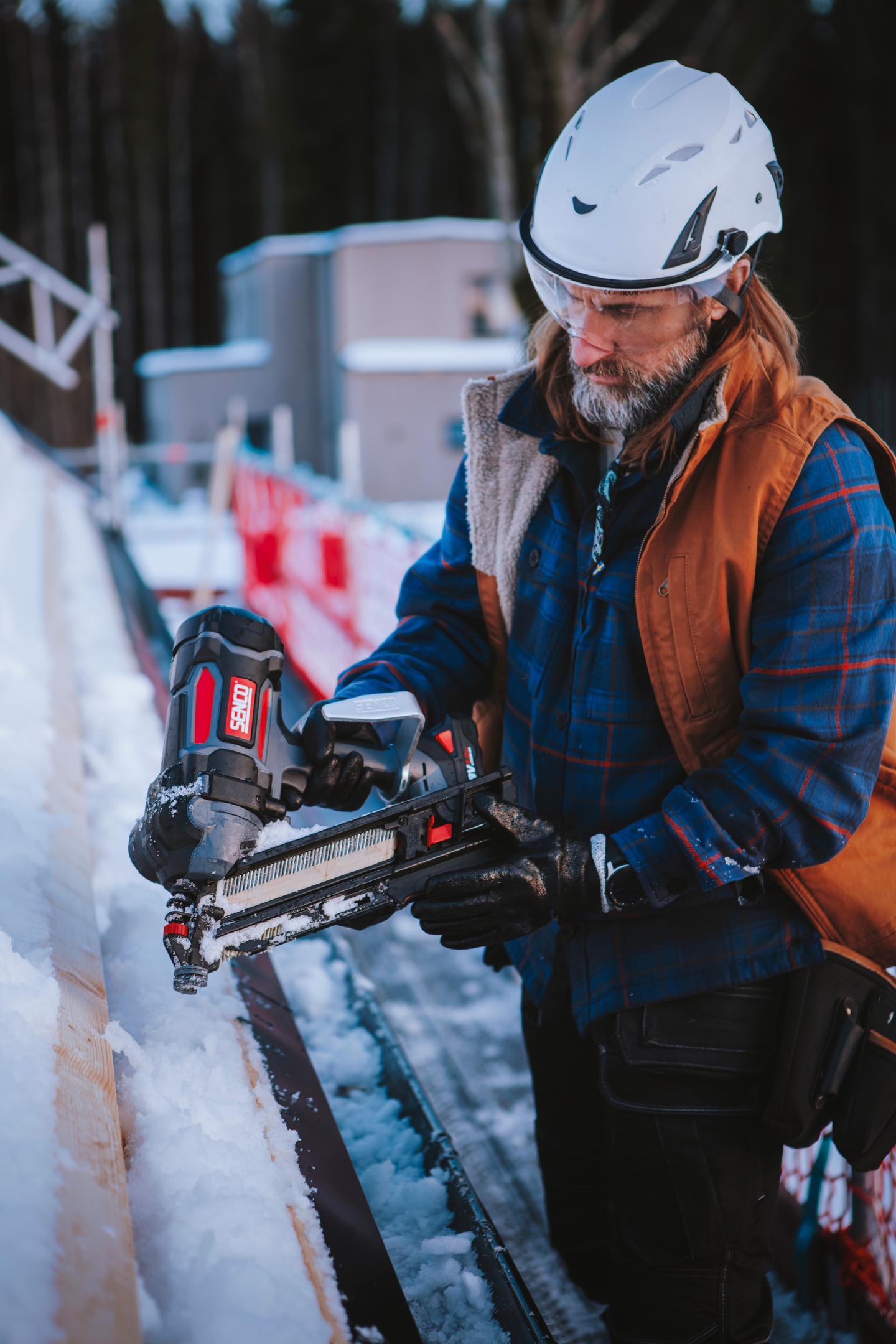 SPIKPISTOL SENCO FUSION F-35XP 2.0, 34GR INKL 2ST BATTERI 50-90MM