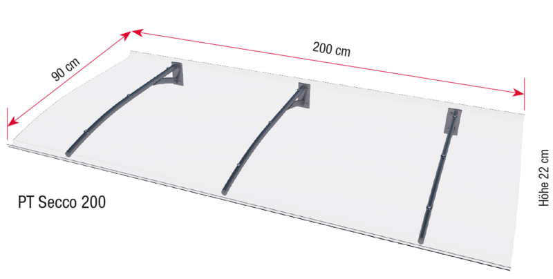 ENTRETAK GOP SECCO PC PT 200 ALU ANTRACIT