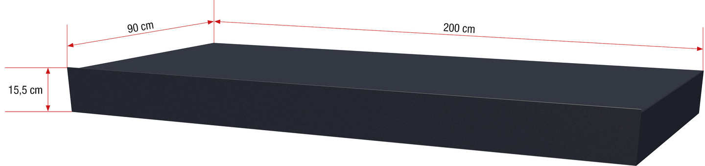 ENTRETAK GOP BLOCK BS200 LED ALU ANTRACIT