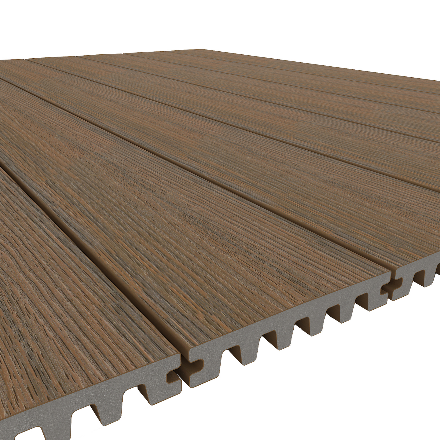TRÄKOMPOSIT WOODLON LITE TEAK 3600X138X23,5MM