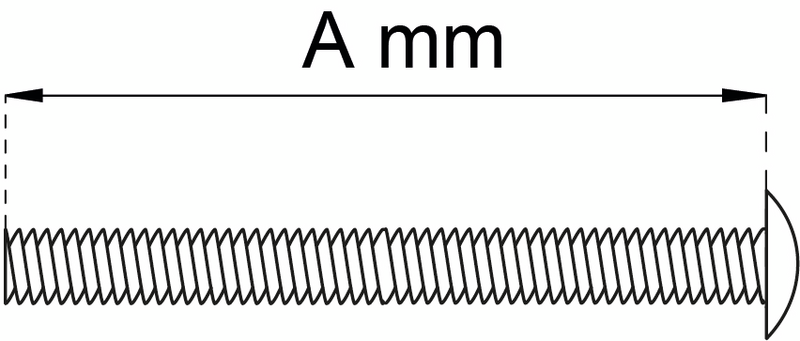 SKRUV HABO EFZ M4X40MM