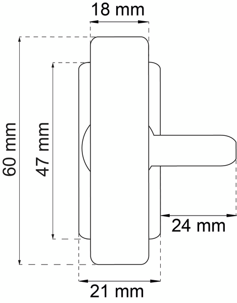 FÖNSTERVRED HABO 250 NICKEL