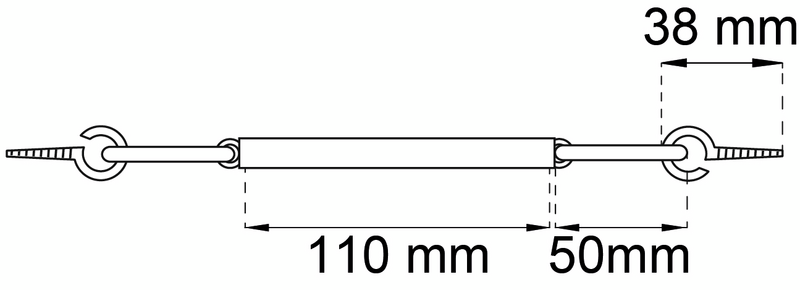 FÖNSTERKEDJA 35 VIT