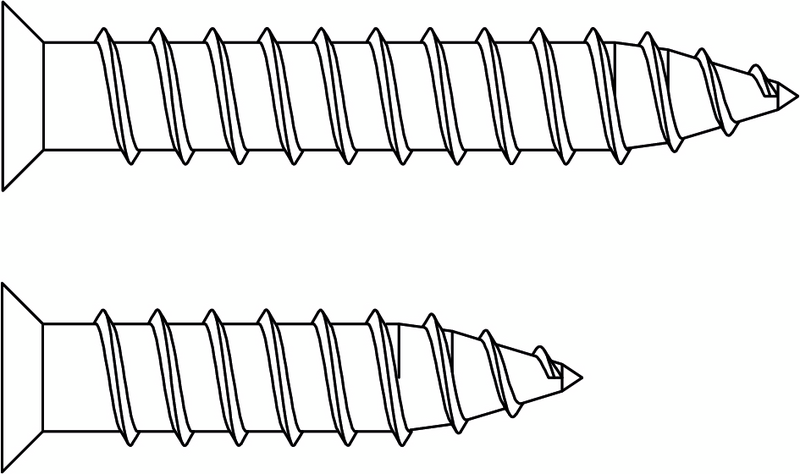 SKRUVSATS KOMPLETT GALV 901 TILL GARAGEREGEL 901