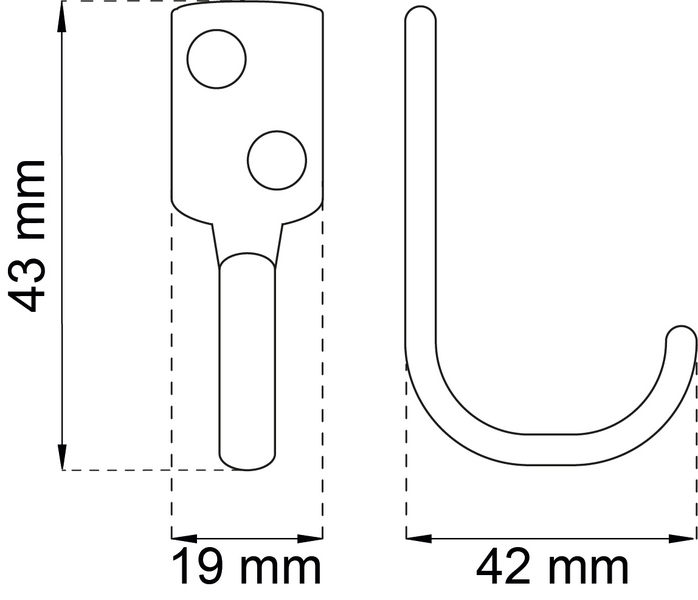 KROK 3940 NICKEL 43MM 2P