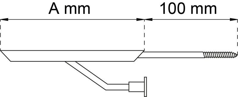 KONSOL HABO 5VIT 140MM