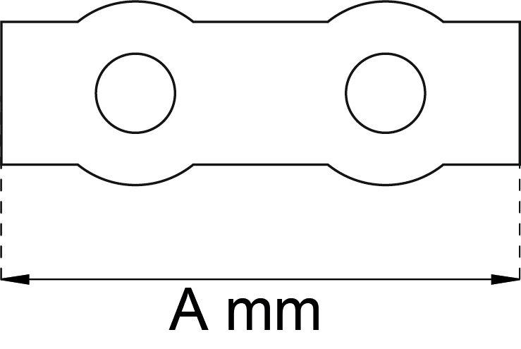 WIRELÅS DUPLEX M3 30MM GALV 2P 104-3 FÖR 3MM WIRE