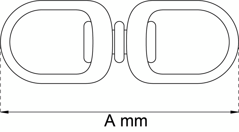 SVIRVEL 65MM GALV 175