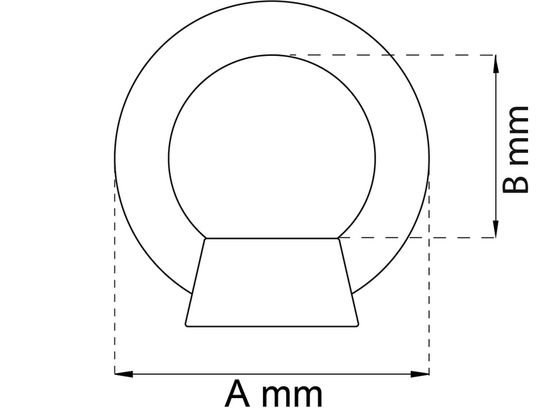 RINGMUTTER HABO 582 M12 GALV SB 582 M12 GALV SB