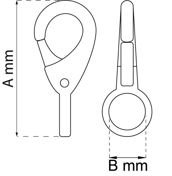KARBINHAKE HABO  55X11MM 249B-1 NIC