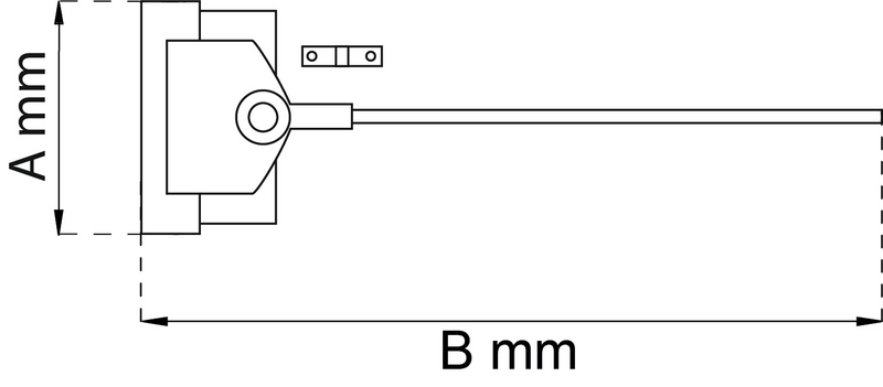 DÖRRSTÄNGARE HABO 1154 GALV SB, 1154 GALV SB