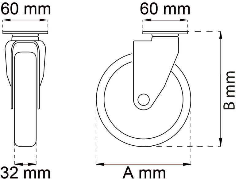 LÄNKHJUL HABO 4310 D100MM