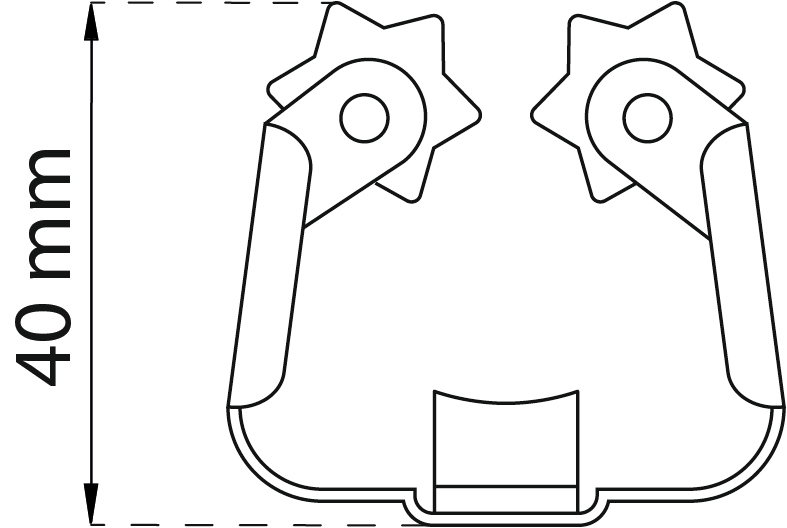 REDSKAPSHÅLLARE HABO KLÄMFIX EFZ D20-40MM SB