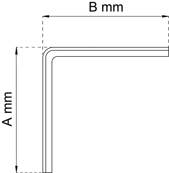 KONSOL T-PROFIL GALV 200X250MM